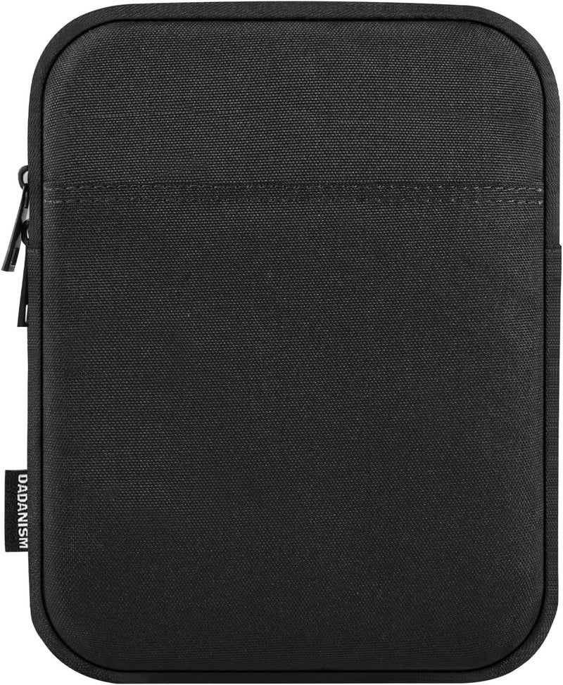 Dadanism 8-9 Inch Tablet Sleeve Case for iPad mini 7th/6th 8.3" 2024/2021, iPad mini 5/4/3/2/1 7.9", Galaxy Tab A7 Lite/A9 8.7", Remarkable Paper Pro Move 7.3" 2025, Tab M8 8", Tab M9 9", Black - Image 1